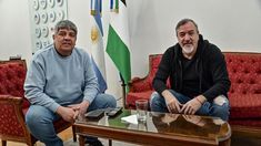 Pablo Moyano y Rodolfo Aguiar. Pablo Moyano y Rodolfo Aguiar.
