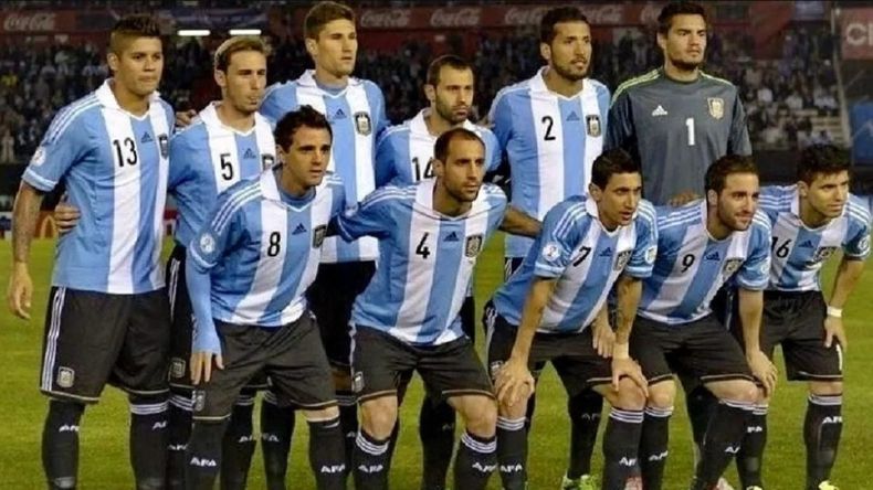 La Selección argentina de Alejandro Sabella en 2013 sin su capitán Lionel Messi