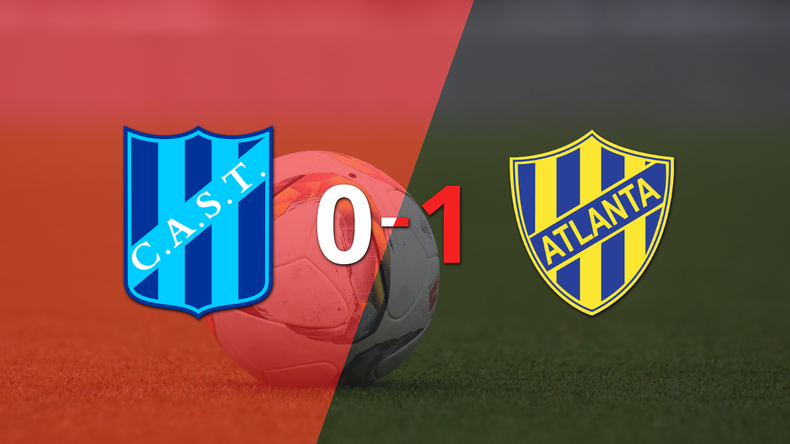 Atlanta ganó por 1-0 a San Telmo con el gol de Federico Bisanz