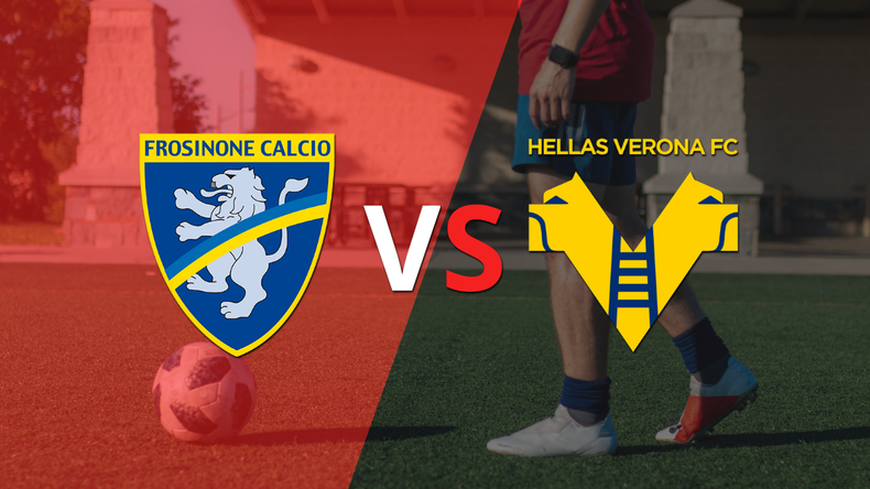 Frosinone sacó los 3 puntos en casa al vencer 2-1 a Hellas Verona