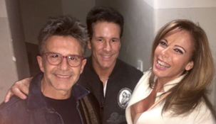 Fernando Carrillo fue a ver a sus ex compañeros del Bailando en Enredados Fernando Carrillo fue a ver a sus ex compañeros del Bailando en Enredados