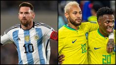 Messi se enfrentará con Neymar y Vinicius en River. Messi se enfrentará con Neymar y Vinicius en River.