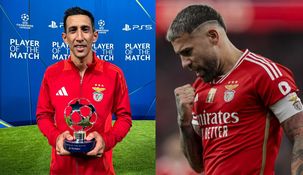 Di María fue elegido como la figura del partido y Otamendi fue clave para el triunfo.