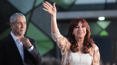 Jorge Ferraresi junto a Cristina Kirchner.
