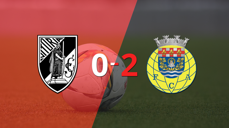 Arouca venció por 2-0 a Vitória Guimarães como visitante