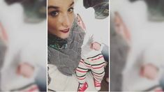 Juana Repetto amamantando Juana Repetto amamantando