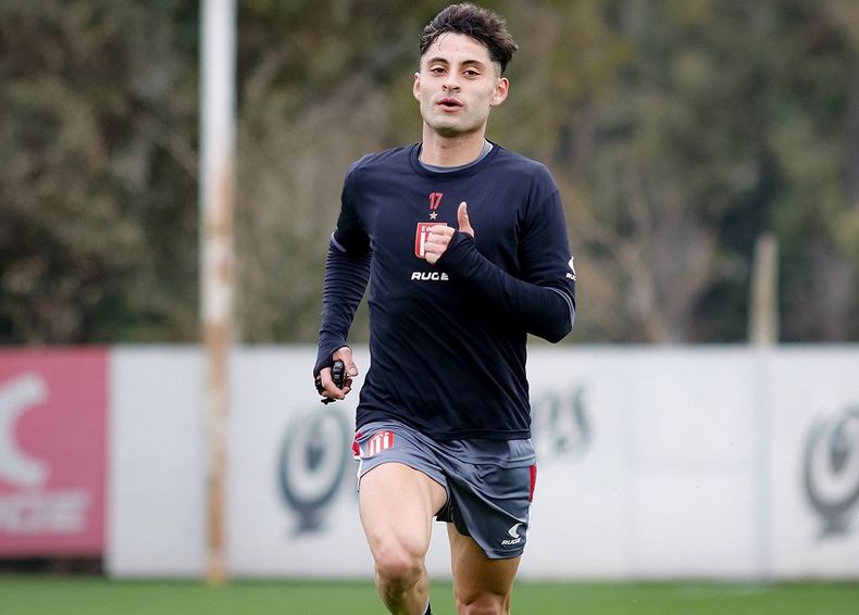 Javier Altamirano recibió el alta médica y volvió a entrenarse normalmente en Estudiantes.