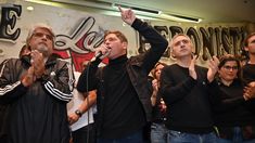 Larroque y Kicillof participaron de un acto en la Quinta de San Vicente. Larroque y Kicillof participaron de un acto en la Quinta de San Vicente.