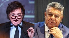 Javier Milei volvió a cargar contra el Chiqui Tapia.