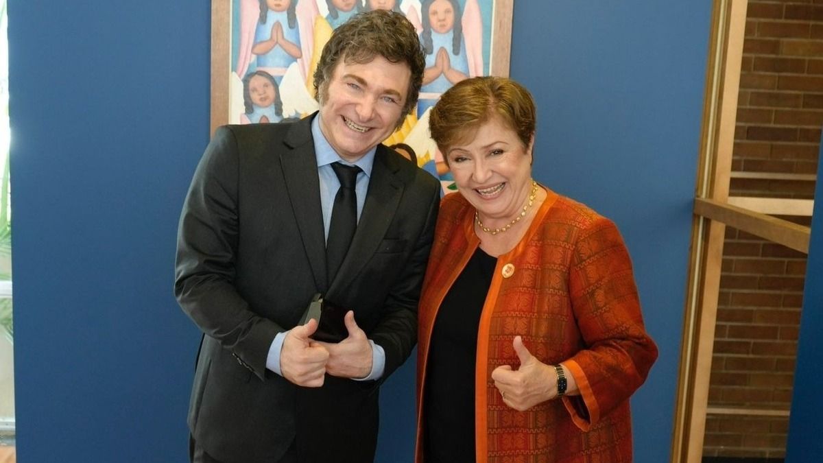 Kristalina Georgieva confirmó que hay un apoyo financiero conjunto del FMI y EEUU para Argentina