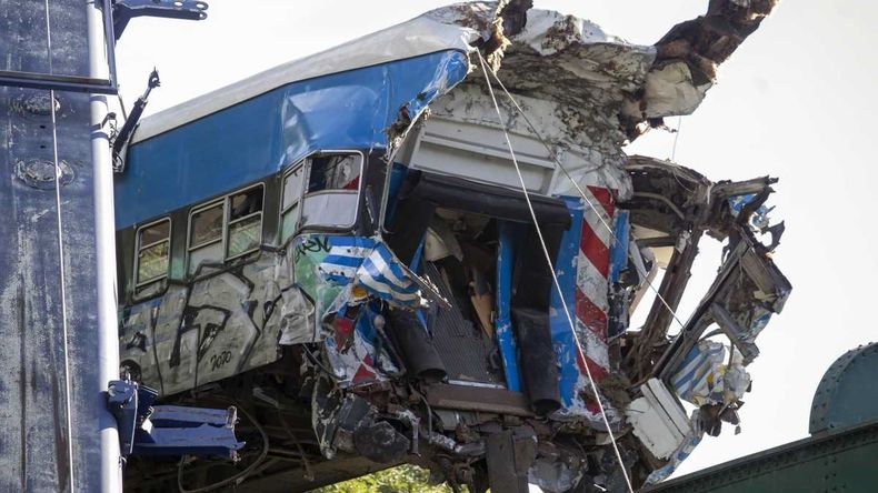 Un tren del San Martín impactó contra otra formación detenida en Palermo.&nbsp;