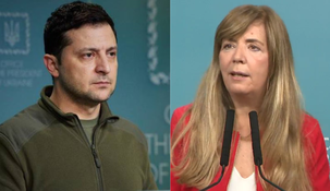 El Gobierno se refirió a los reclamos de Zelenski.