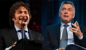 Javier Milei y Mauricio Macri