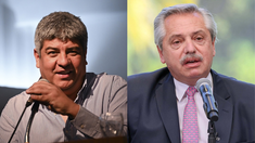 Alberto Fernández y Pablo Moyano se reunieron en Olivos.