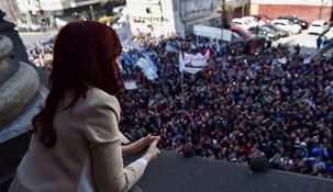 La vicepresidenta recibirá un apoyo multitudinario.