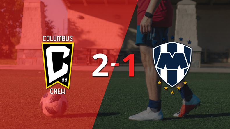 CF Monterrey cae por 2-1 en la ida frente a Columbus Crew