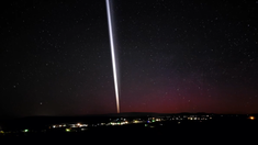Un rayo de luz sorprendió a los habitantes de Colorado. Un rayo de luz sorprendió a los habitantes de Colorado.