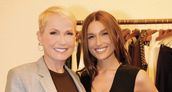 Xuxa y su hija Sasha, quien anunció que será mamá por primera vez.
