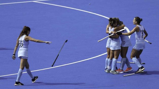 Las Leonas golearon a Gran Bretaña y esperan a Alemania en cuartos de final.