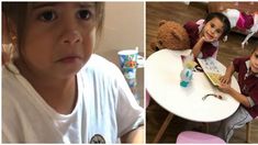 Las hijas de Cinthia Fernández descubrieron que Papá Noel no existe: enojo y llanto Las hijas de Cinthia Fernández descubrieron que Papá Noel no existe: enojo y llanto