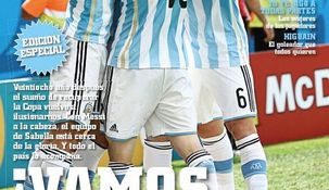 La tapa mundialista de Gente: ¡Vamos por todo! La tapa mundialista de Gente: ¡Vamos por todo!