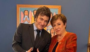 La directora del FMI se mostró optimista con Argentina. La directora del FMI se mostró optimista con Argentina.