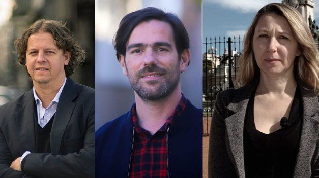 Christian Castillo, Nicolás del Caño y Myriam Bregman criticaron el acuerdo con el FMI.