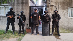 Participaron más de 200 agentes de distintas divisiones de la fuerza de seguridad provincial. Participaron más de 200 agentes de distintas divisiones de la fuerza de seguridad provincial.