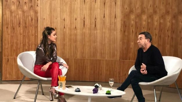 Aníbal Pachano en los estudios de C5N