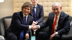 Milei y Netanyahu volvieron a reunirse para ratificar su alineamiento internacional. Milei y Netanyahu volvieron a reunirse para ratificar su alineamiento internacional.