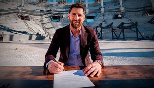 Messi compró un club y saludó a sus jugadores.&nbsp;