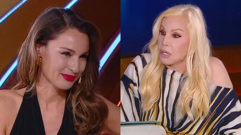 Pampita tuvo que interrumpir a Susana Giménez tras sus polémicas palabras.