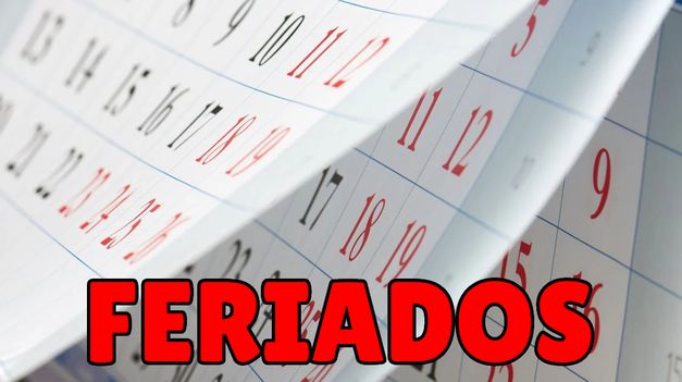 Los feriados a nivel nacional que quedan en el año.