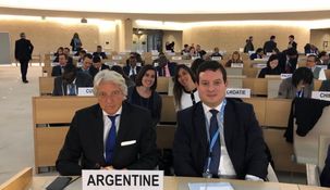 El embajador argentino ante el Consejo de Derechos Humanos de la ONU, Carlos Foradori, pronunció un duro dicurso contra el gobierno de Venezuela.&nbsp;