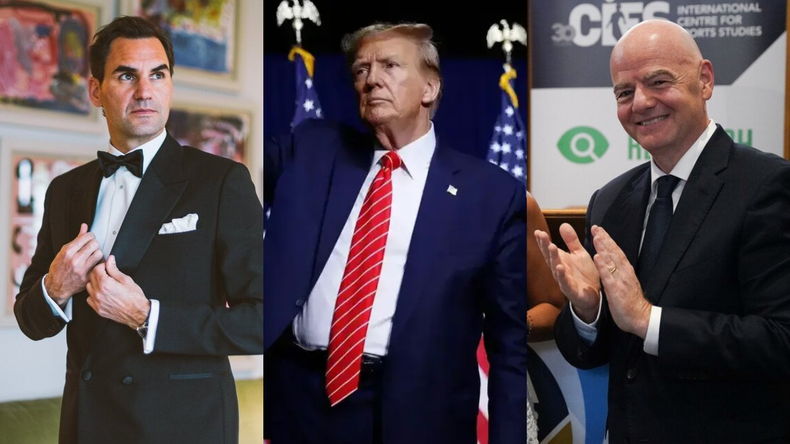 Políticos suizos sugirieron que Infantino y Federer negocien con Trump.