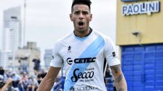 Lucas Delgado, investigado por violación, cuando jugaba en Temperley.&nbsp;