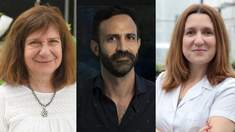 Raquel Chan, Federico Ariel y Gabriela Soto, los tres científicos distinguidos. Raquel Chan, Federico Ariel y Gabriela Soto, los tres científicos distinguidos.