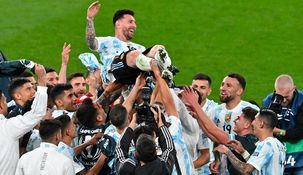 Argentina campeón de la Finalíssima.