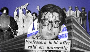 A 60 años de la Noche de los Bastones Largos: el relato sobre las horas de terror en la universidad públicaDiseño: Camila Rodríguez