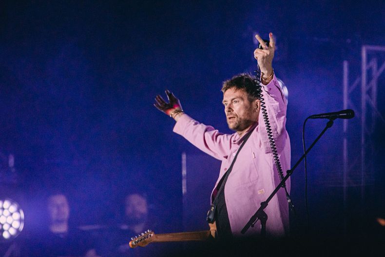 Gorillaz fue el gran cierre de la primera jornada del Quilmes Rock.