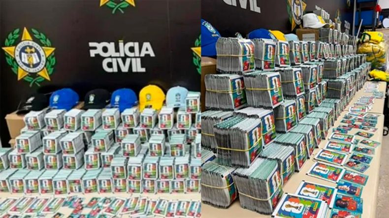 El secuestro del material ilícito ocurrió tras la requisa de un autobús.
