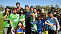 Kicillof inauguró la Copa Mugica.