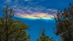 Qué son las nubes iridiscentes.&nbsp;