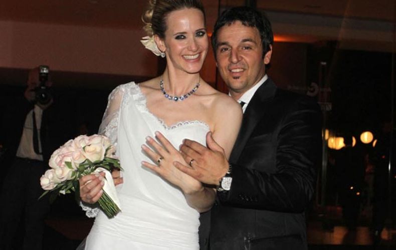 Julieta Prandi y Claudio Contardi se casaron el 21 de octubre de 2011.