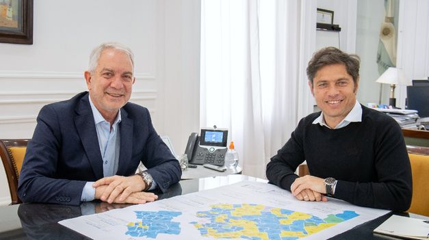 Kicillof felicitó a Julio Alak como intendente electo de La Plata