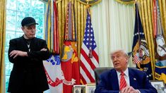 Otras épocas, cuando Musk era consejero de Trump. Otras épocas, cuando Musk era consejero de Trump.