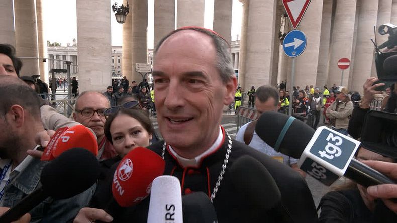Los cardenales ya están en Roma. Los cardenales ya están en Roma.