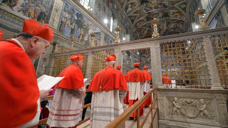 El Colegio Cardenalicio está integrado por 252 cardenales