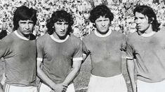 Pedro Farías (izquierda), con la camiseta de Atlético Ledesma en 1975. Pedro Farías (izquierda), con la camiseta de Atlético Ledesma en 1975.