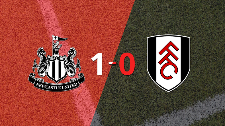 Newcastle United le ganó 1-0 como local a Fulham